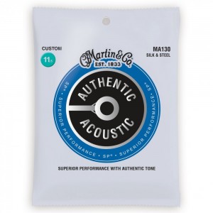 Martin MA130 SP Silk and Steel Acoustic Guitar Strings